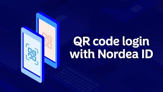 Log in to Nordea Netbank with a QR code  Nordea Pankki [upl. by Pinette]