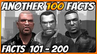 100 FACTS about GTA IV  collected in the past 15 years PART 2 [upl. by Arrais]