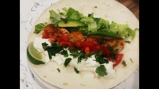 Crispy Shrimp Burrito California Shrimp burrito  Loaded Shrimp Burrito [upl. by Aihtebat]