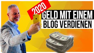 Geld verdienen mit einem Blog Ist es noch sinnvoll einen Blog zu starten 2020 [upl. by Lavud]