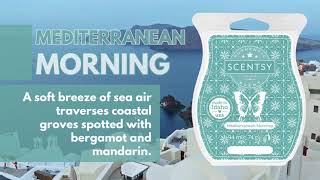 Mediterranean Morning Scentsy Bar Fragrance Description [upl. by Watkin]