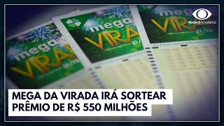 Mega da Virada Pessoas sonham em começar 20024 com R 500 mi na conta  Jornal da Noite [upl. by Stormie]