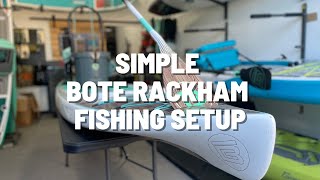 How we set up a paddle board for FISHING [upl. by Nagah]