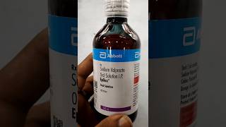 Sodium valproate oral solution Epilex syrup [upl. by Elocan]