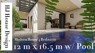 Modern House 4 Bedroom w Pool 12m x 165m Lot luxuryrealestate properties luxurylifestyle [upl. by Eipper22]