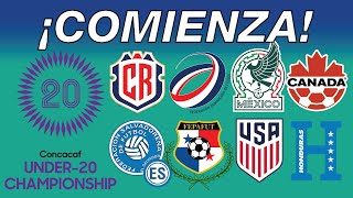 CONCACAF DEFINE A SUS CLASIFICADOS AL MUNDIAL Y OLIMPIADAS EN EL CAMPEONATO SUB20 [upl. by Aihsar]