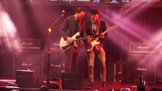 Paul Gilbert Jam with Sebastian Arriagada  Guitar Fest Chile 2018 [upl. by Erhart86]