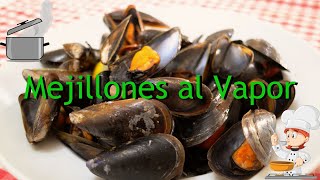 Receta Sencilla y económica para un entrante veraniego Mejillones al vapor y tu como los haces [upl. by Arty]