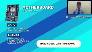 VIDIO PROMOSI MOTHERBOARD [upl. by Asina]