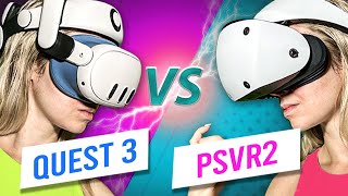 Quest 3 vs PSVR2  Who Wins [upl. by Derag11]