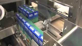 Pharmaceutical Shrinkwrap Equipment Wrapping Cartons [upl. by Lerrad24]