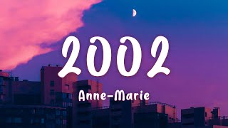 AnneMarie  2002 Lyrics  Adele Christina Perri Mix [upl. by Tenn609]