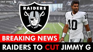 Las Vegas Raiders Will CUT Jimmy Garoppolo TOMORROW  Raiders News [upl. by Callas]