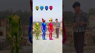 3 Alien vs Me correct head matching new game funny magic video viral vfxtrending [upl. by Notnad]