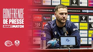 Conférence de presse avantmatch St Helens [upl. by Imef]