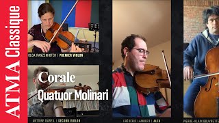 Ludovico Einaudi avec le Quatuor Molinari CORALE [upl. by Tisbee]