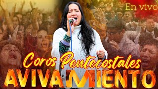 Coros y Alabanzas de AVIVAMIENTO Y FUEGO PENTECOSTÉS  1 Hora de Júbilo envivo  Nora Camargo [upl. by Linzer686]