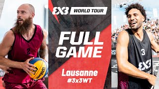 Kandava 🇱🇻 vs Marseille 🇫🇷  Full QF Game  FIBA 3x3 World Tour Lausanne 2024 [upl. by Anirahs]