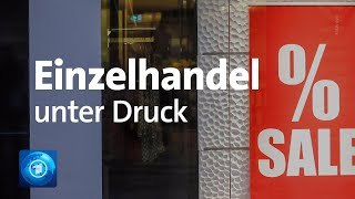 Umfrage des Handelsverbands Viele Einzelhändler bangen in der CoronaKrise um ihre Existenz [upl. by Ful]