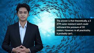 3 ATM Water Resistant  Full Explanation [upl. by Aninat227]