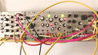 Mutable Instruments Marbles and Mannequins W modular synth jam [upl. by Aihsela662]