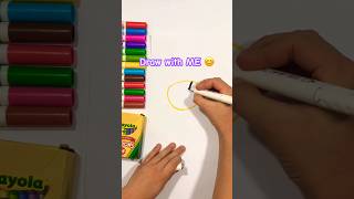 Draw with Me for Kids 🖍️How to draw a BEE kidslearning kidsvideo [upl. by Salis962]