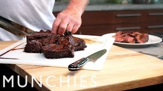 How to Make Moose Meat Marinade with Thom Beers [upl. by Ydnic]