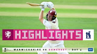 HIGHLIGHTS Somerset draw at Edgbaston [upl. by Nelubez]