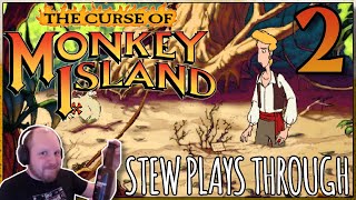 Stew Plays quotThe Curse of Monkey Islandquot Part 2 Feat Caber tossing El Pollo Diablo and more [upl. by Aisenat]