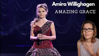 LucieV Reacts to Amira Willighagen  Amazing Grace [upl. by Eetnwahs]