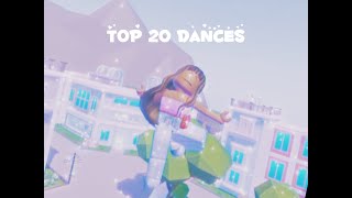 TOP 20 Animations Mocap DANCES [upl. by Einnil508]