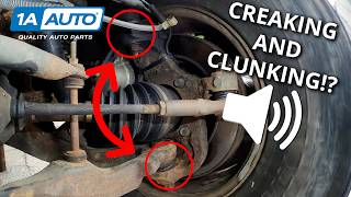 Is It Safe to Drive Fix Loud Creaking and Clunking Noises from Your Car or Trucks Suspension [upl. by Ahon]