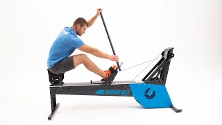 KayakFirst Vaa amp Dragon Boat paddle machine ergometer [upl. by Nelav635]