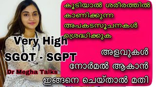 High SGOTSGPT Best solution Dr Megha Talks  ഉയർന്ന sgot sgpt അളവുകൾ നോർമൽ ആവാൻ ഇങ്ങനെ ചെയൂ [upl. by Yahiya480]