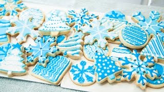 How to Make Easy Christmas Sugar Cookies  The Easiest Way [upl. by Iolande]