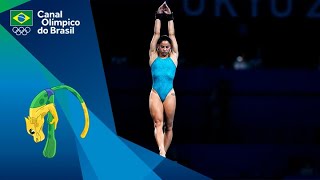 Ingrid Oliveira  medalha de ouro na plataforma 10m  Troféu Brasil de Saltos Ornamentais 2022 [upl. by Nahtnaoj]