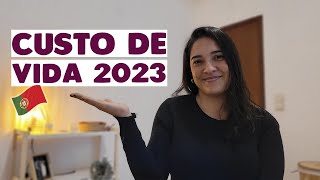 Quanto custa viver em Portugal  Nosso custo de vida 2023 [upl. by Hsirahc]