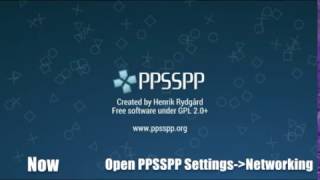 PPSSPP Local Multiplayer using Wireless Router  Android as Host [upl. by Borrell887]