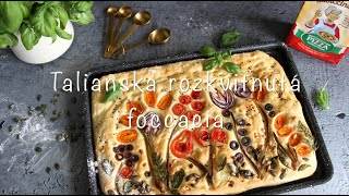 Babičkina voľba  Talianska rozkvitnutá focaccia [upl. by Dewayne]