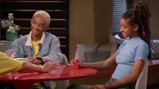 red table talk The smith family question game ft jaden [upl. by Barron859]