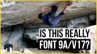 Is Barefoot Charles new boulder Font 9AV17 [upl. by Euk74]