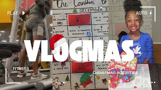 VLOGMAS WEEK 2  Fitness  Christmas calendar amp more [upl. by Ailatan22]