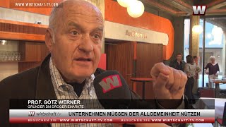 dmGründer Werner Große Aufgabe der Wirtschaft [upl. by Ahsikam742]