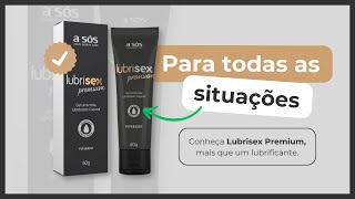 O melhor lubrificante íntimo com silicone  Conheça o Lubrisex Premium [upl. by Idleman325]