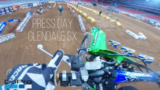 2020 Glendale Supercross PRESS DAY  GoPro [upl. by Names]