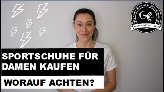 Sportschuhe für Damen kaufen Worauf achten [upl. by Odericus]