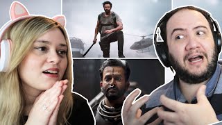 Salaar Mass Interval Scene  Full Movie Reaction Part 4  Prabhas Prithviraj Entry [upl. by Meuser]