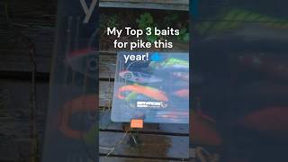 My 3 best pike lures fishing fishingequipment [upl. by Tobin354]