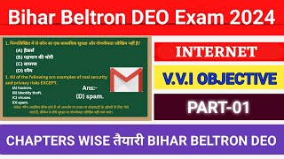 BIHAR BELTRON INTERNET CHAPPTER VVI OBJECTIVE QUESTIONS  BIHAR BELTRON IMPORTANT OBJECITVE [upl. by Mcmurry577]