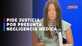 🔴🔵Shirley Meléndez Joven que acabó con manos y pies amputados sigue sin recibir justicia [upl. by Zolnay746]